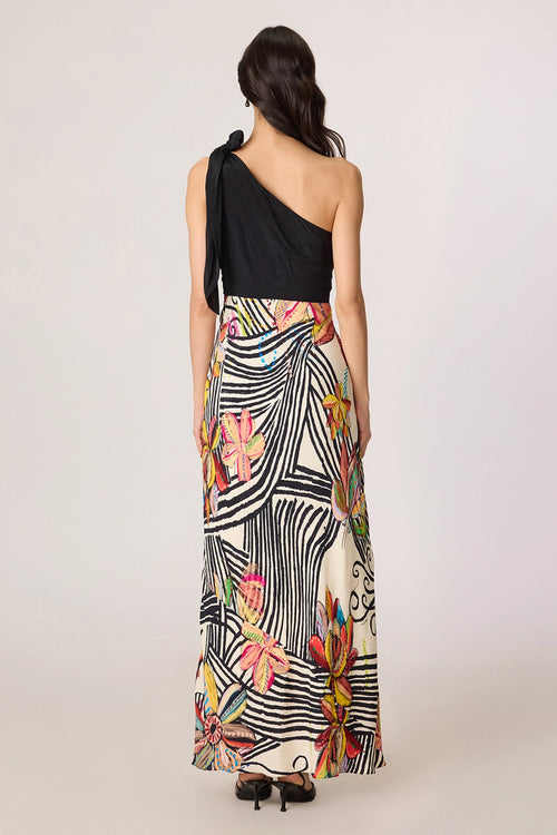 Sylvia Black Multi Dress