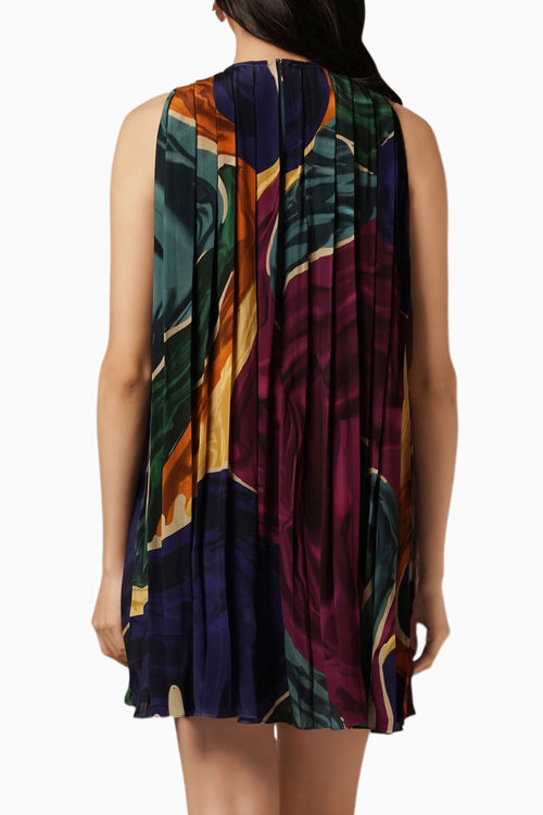 Umi Pleated Dress