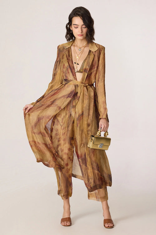 Vellora Gold Trousers