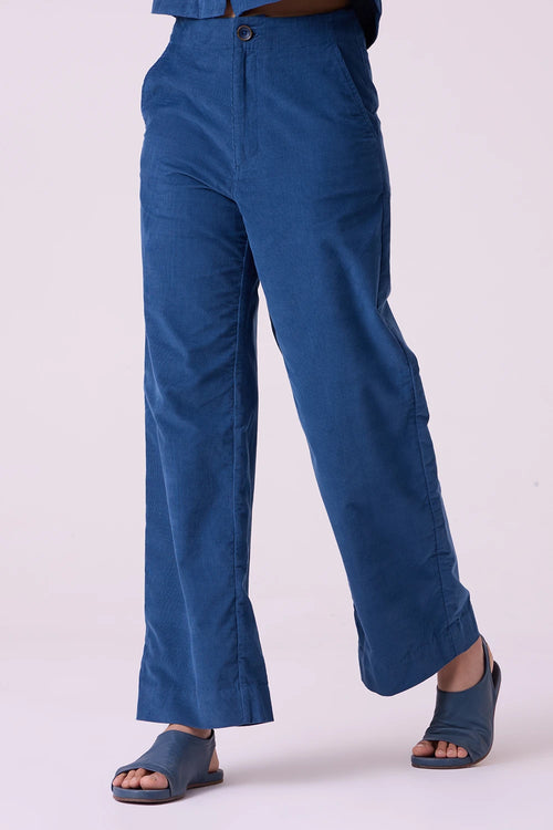 Hatchi Blue Needlecord Pants