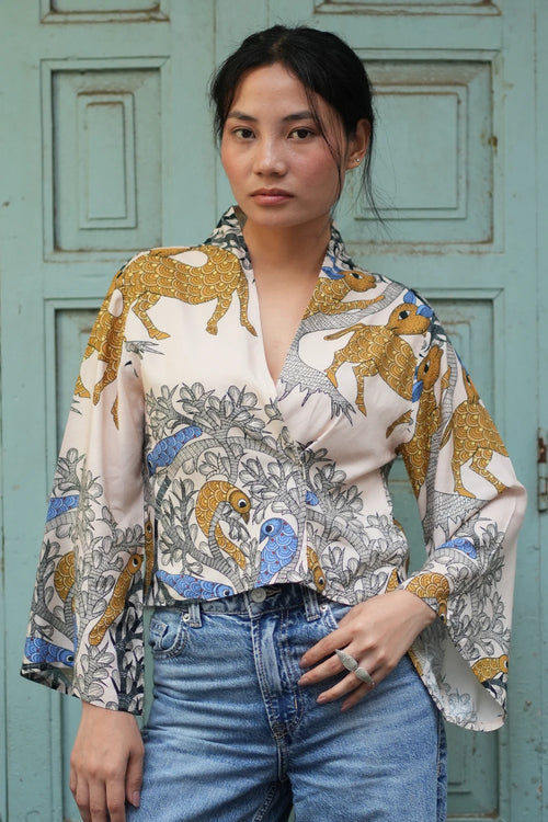 Kalpvriksh Kimono Top