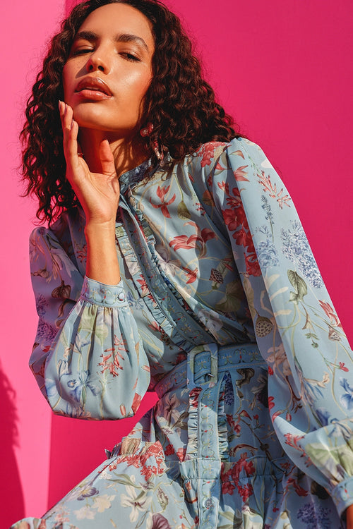 Blue Isabella Dress