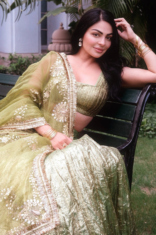 Reshmi Angoori Lehenga Set