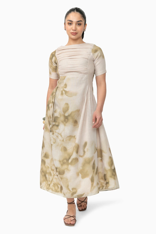Beige Sandra Dress
