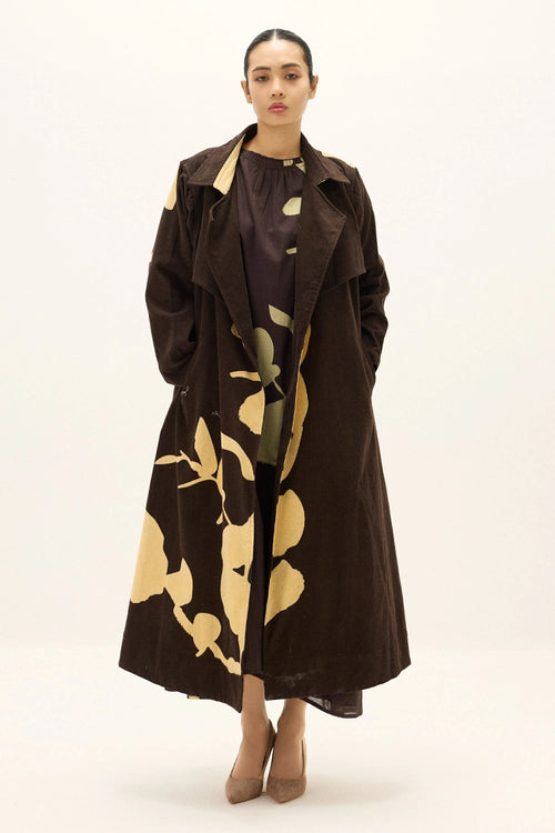 Sepia Trench Coat