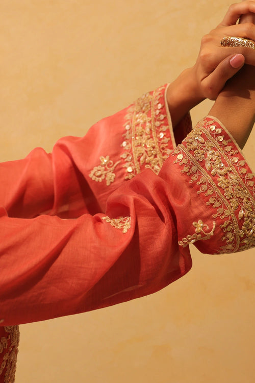 Vaayu Pink Sharara Set