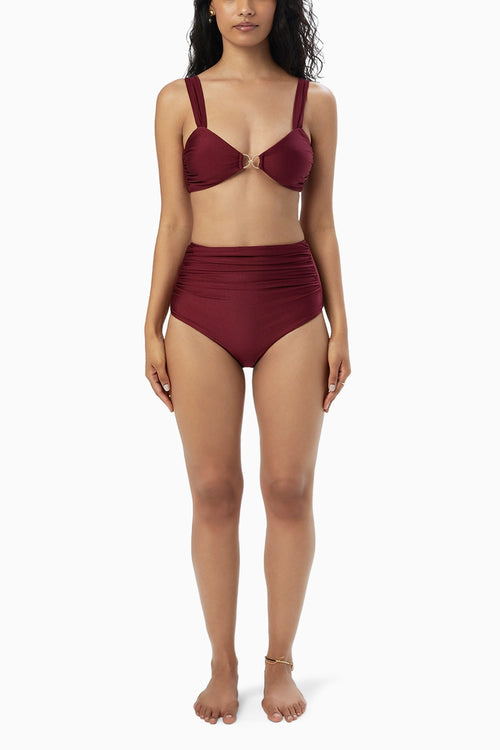 Garnet Cove Bikini Top