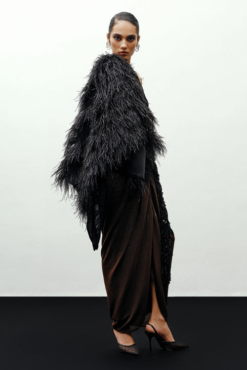 Black Noir Scarf