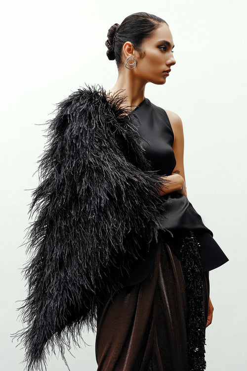 Black Noir Scarf