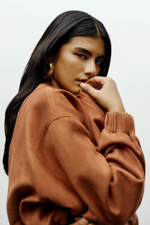 Brown Bomber Jacket