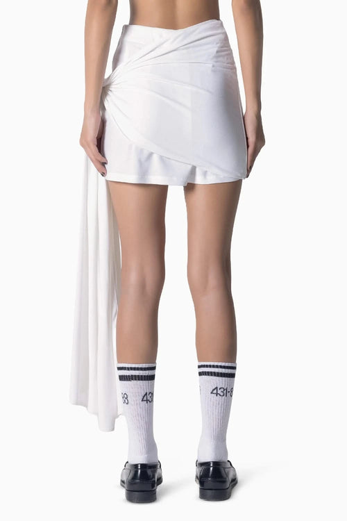 White DUU Skirt