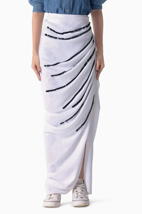 White Kjo Skirt