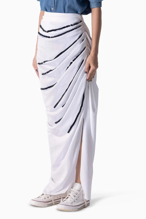 White Kjo Skirt