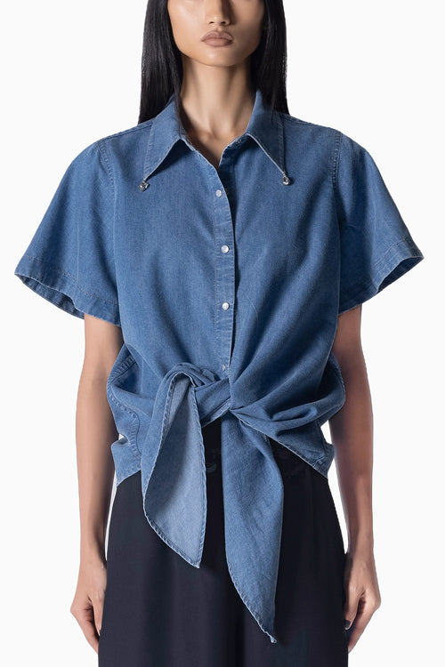 Blue AK Denim Shirt