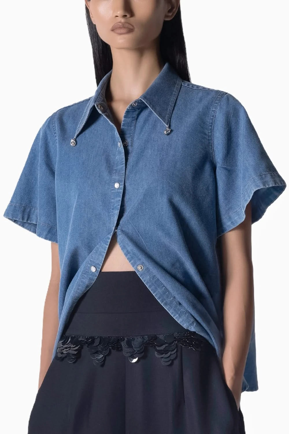 Blue Cass Denim Shirt