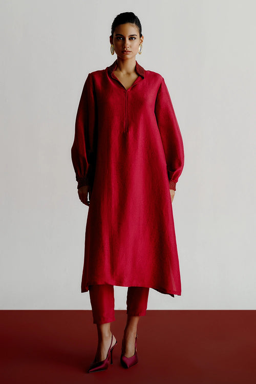 Berry Kurta Set
