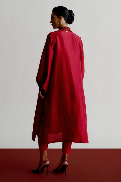 Berry Kurta Set