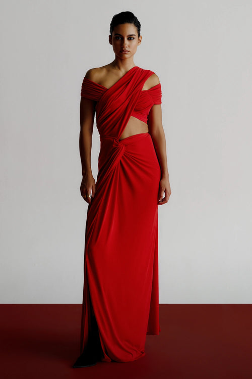Velora Blouse With Knot Sari
