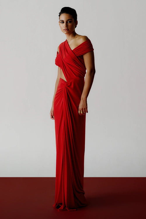 Velora Blouse With Knot Sari