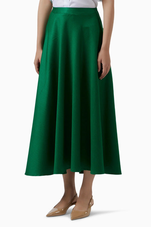 Emerald Cascade Skirt