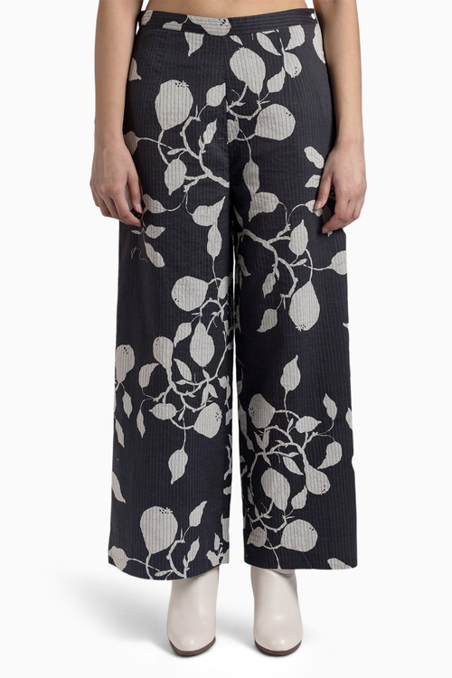 Vanmala Charcoal Tea Trousers