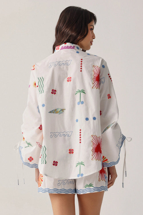 Ecru Isles Thais Shirt