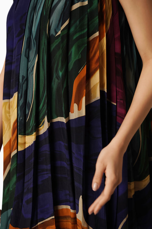 Umi Pleated Dress