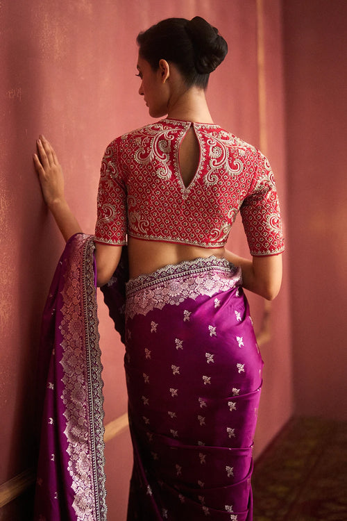 Sora Blouse with Banaras Saree