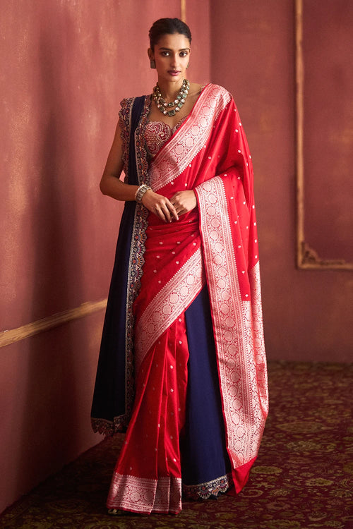 Toma Blouse with Banaras Saree