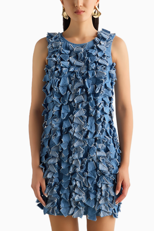 Denim 3D Dress