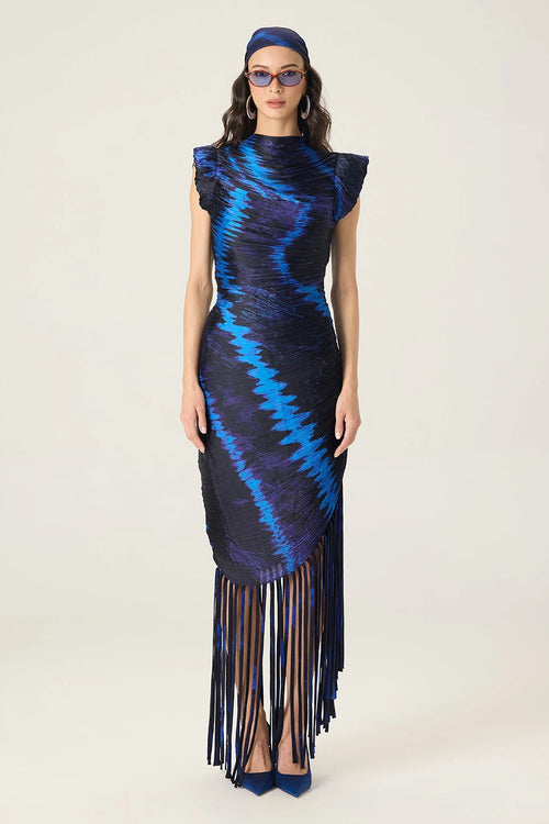 Blue Imogen Dress
