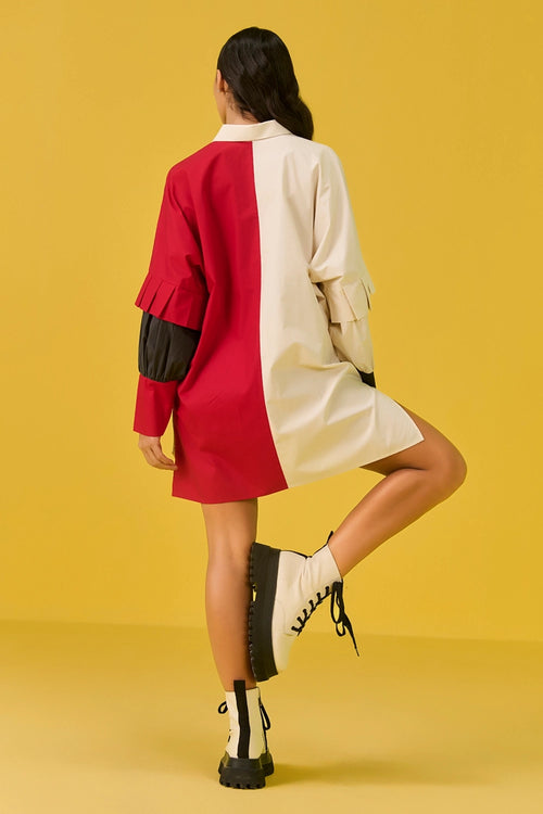 Snicker Shirt Dress