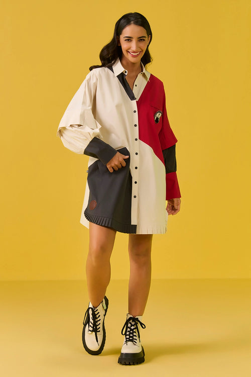 Snicker Shirt Dress