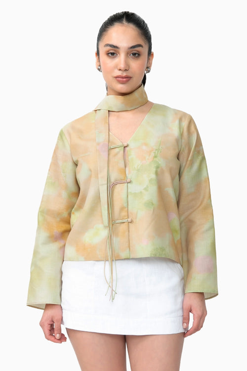 Green Barefield Top