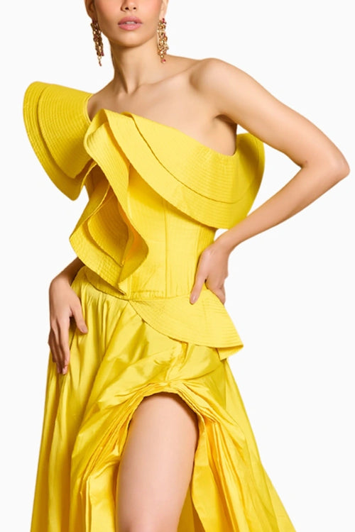 Spectrum Yellow Structural Corset
