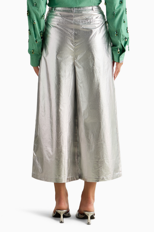 Silver Foil Culottes