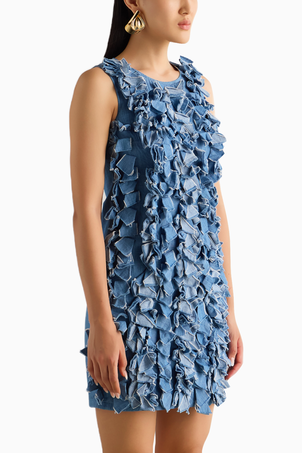 Denim 3D Dress