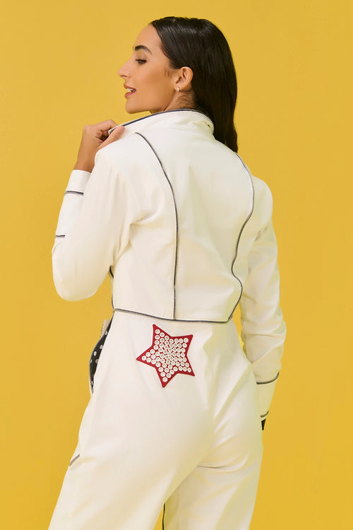 Skipper White Jumpsuit