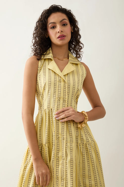 Liam Lemon Dress