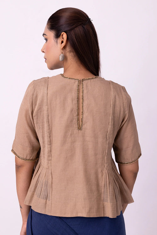 Moonlight Gold Blouse