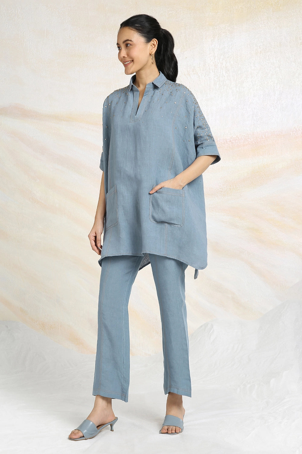 Rhinestone Cowboy Square Ink Co-ord Set