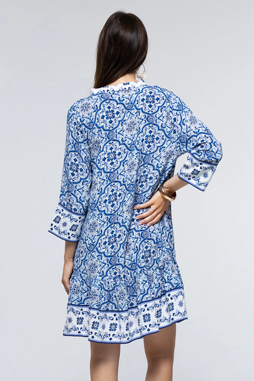Robe Bianca Blue Tile