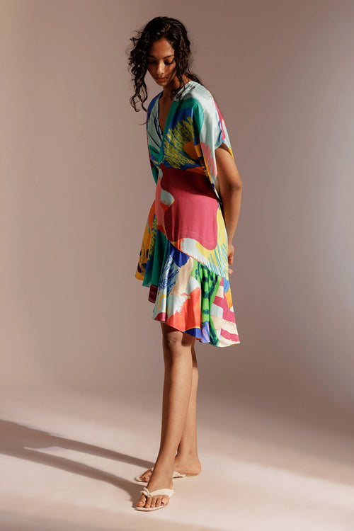 Island Ruffle Dress
