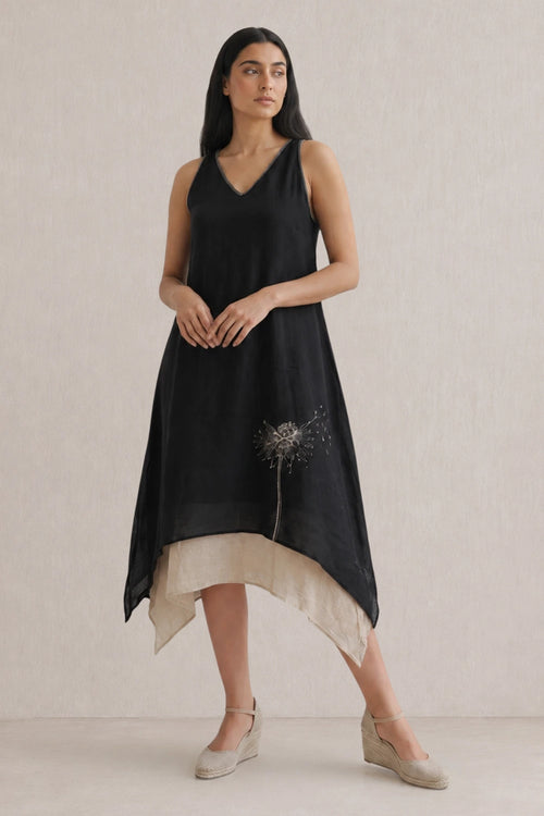 Black Stone Daisy Singapore Sling Dress