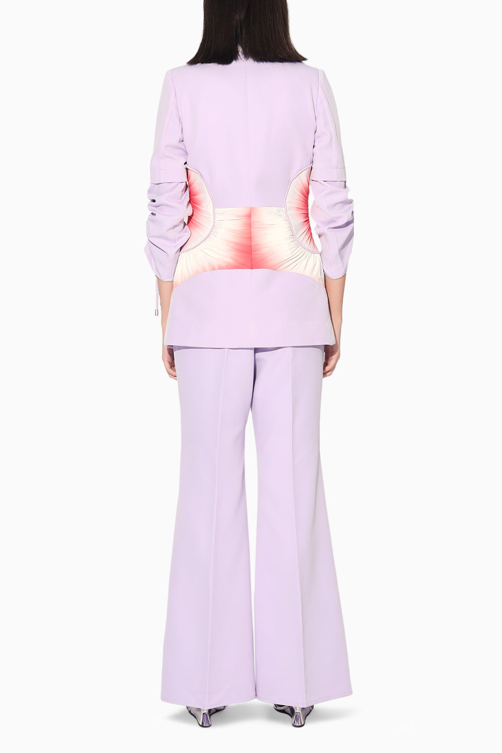 Lavender Dawn Ruched Pantsuit