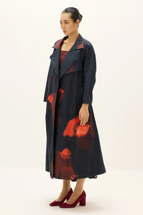Rouge Trench Coat