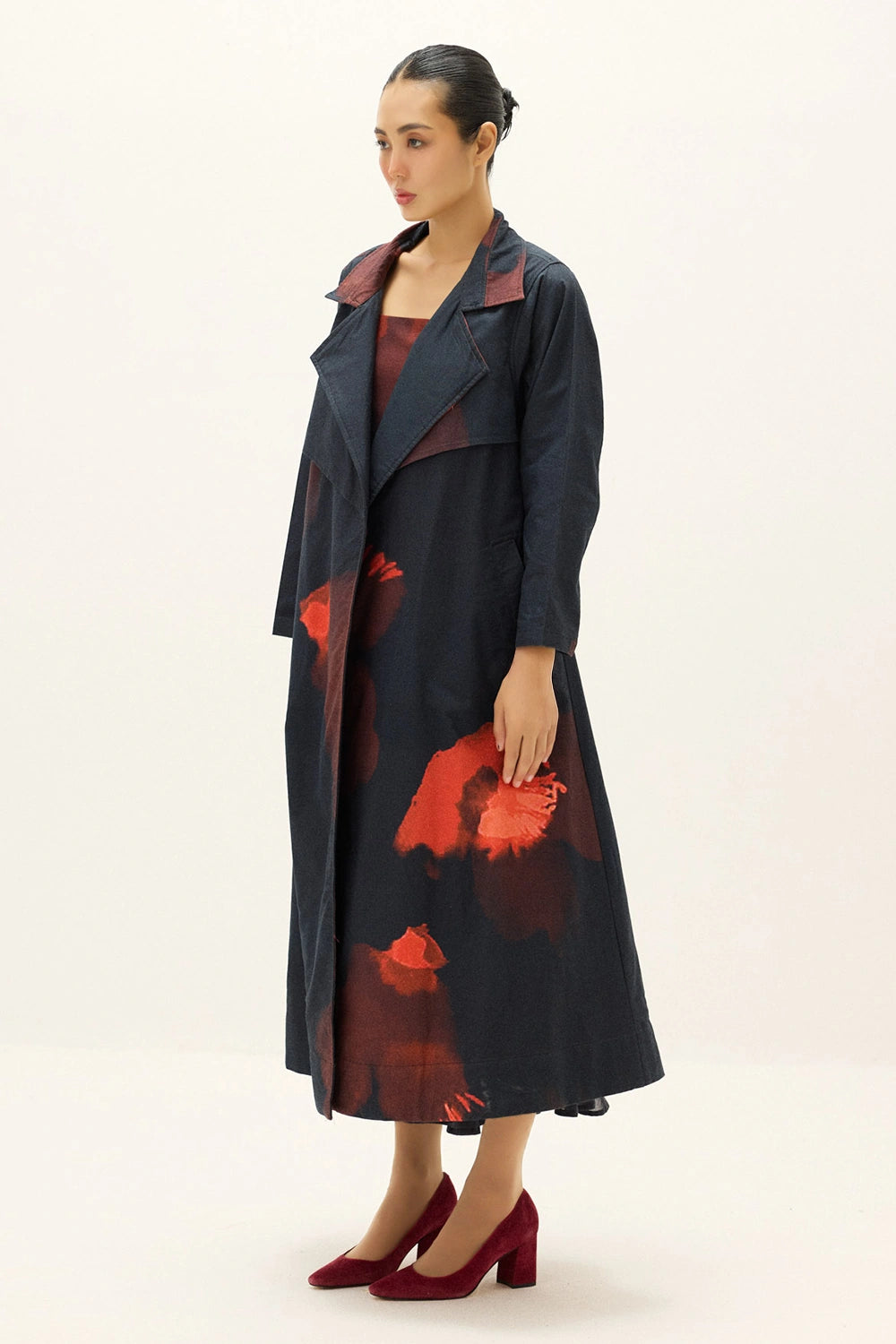 Rouge Trench Coat
