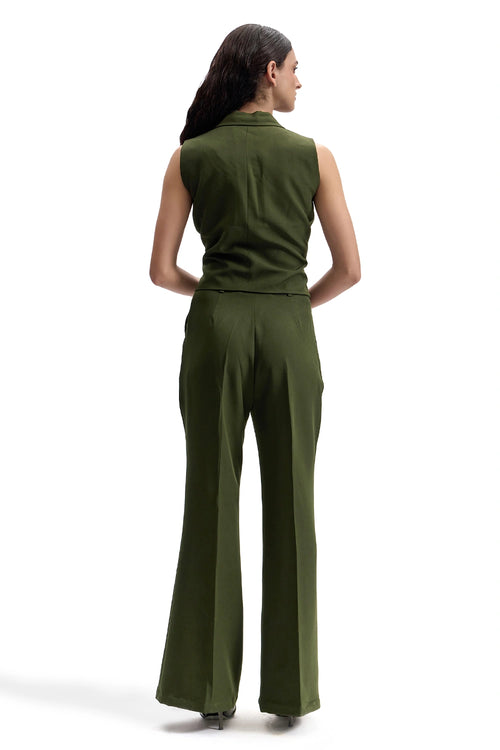 Studded Lapel Waistcoat Set