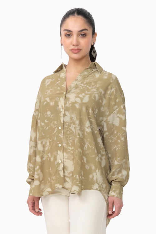 Veda Green Shirt