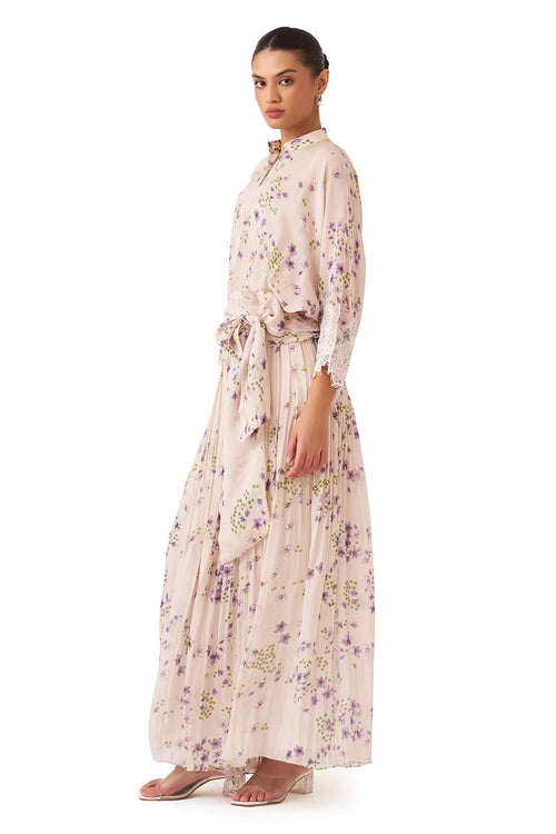 Printed Lavender Sol Co-ord Set